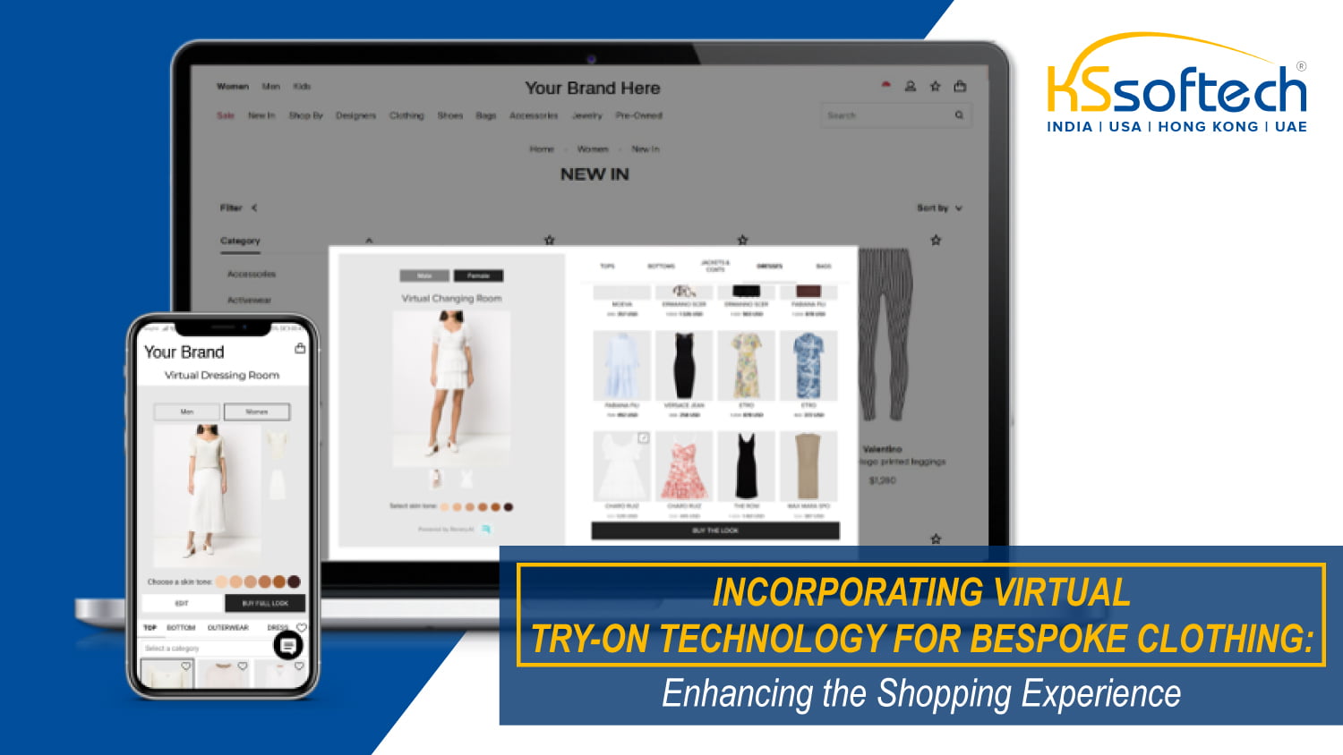 Incorporating Virtual Try-On Technology for Bespoke Clothing: Enhancing the Shopping Experience