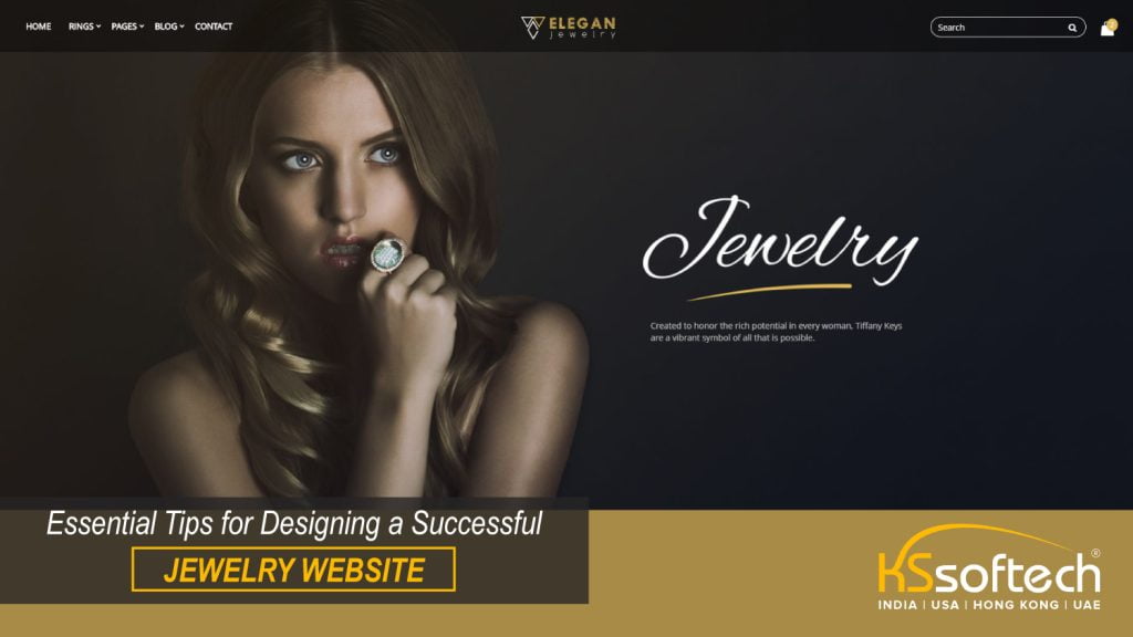 jewellery website design company